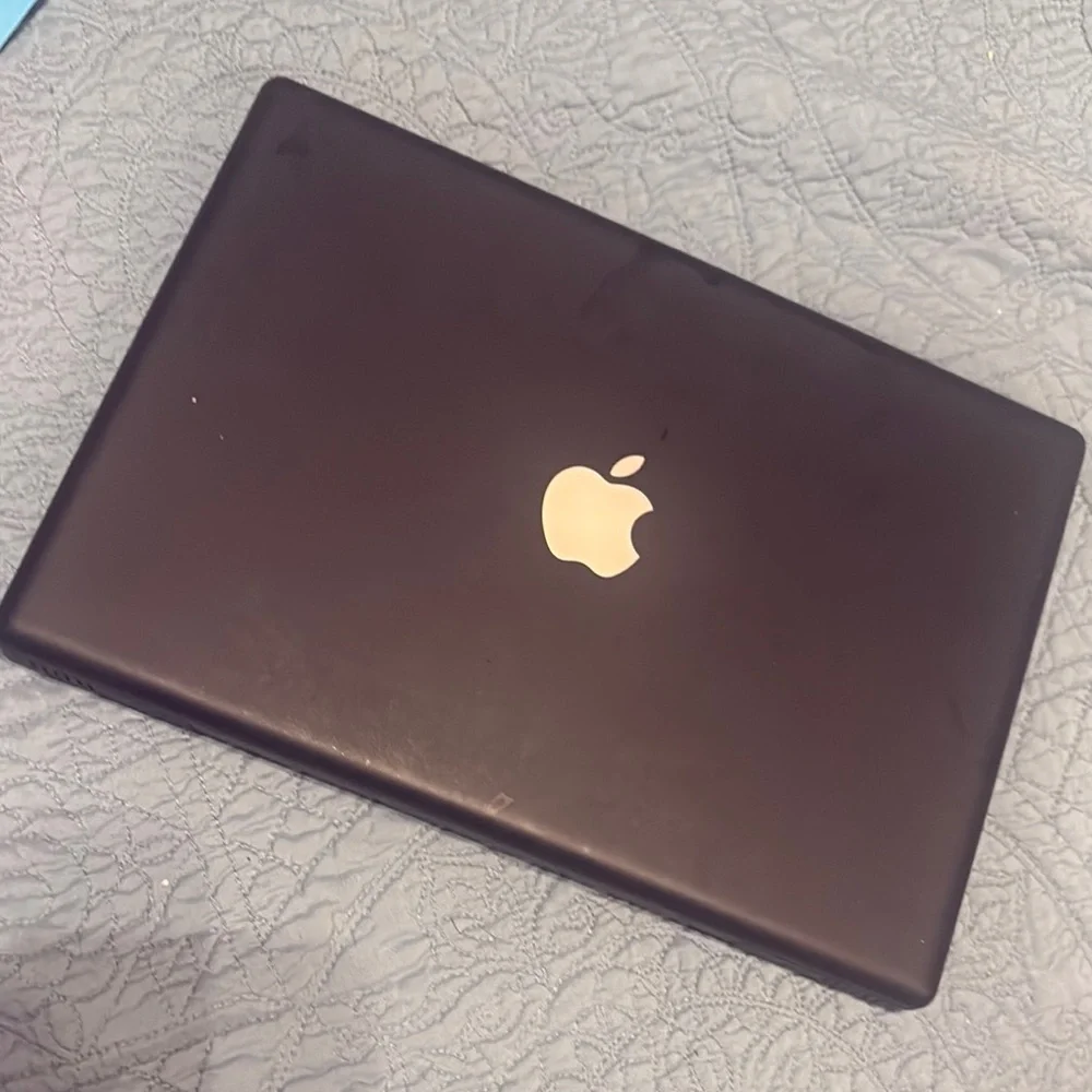 Apple Black Laptop with Sleek Design and Premium Finish